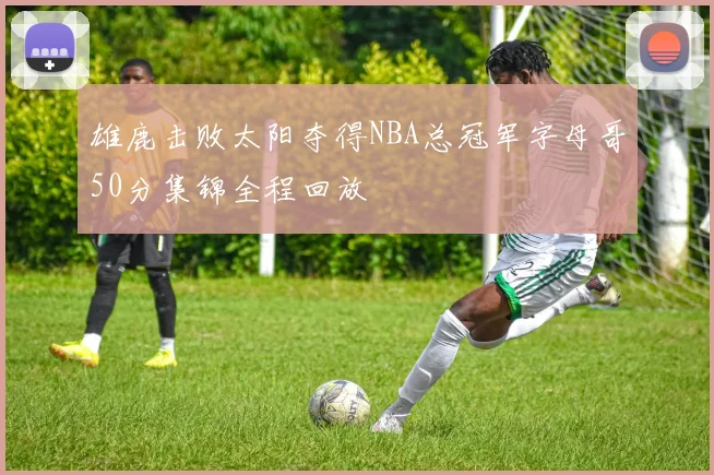雄鹿击败太阳夺得NBA总冠军字母哥50分集锦全程回放