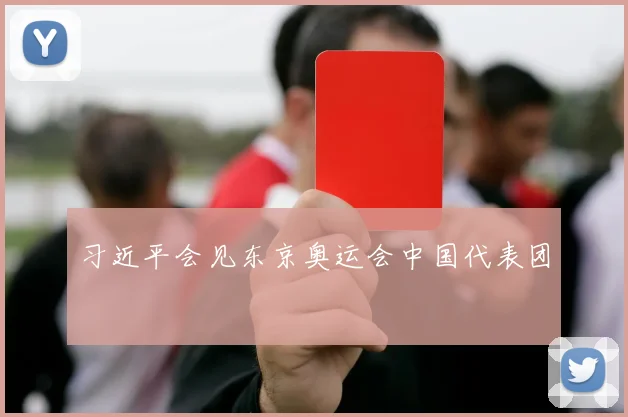 习近平会见东京奥运会中国代表团