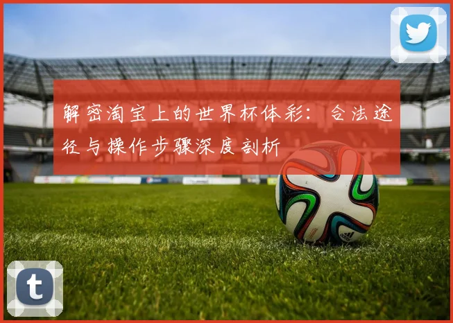 解密淘宝上的世界杯体彩:合法途径与操作步骤深度剖析